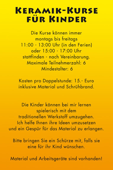 Keramik Kurse